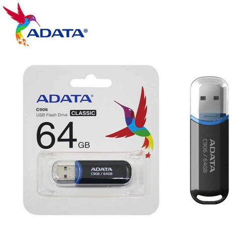 USB-minne Adata C906 Svart 64 GB