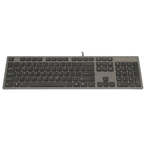 Tangentbord A4 Tech KV-300H QWERTY Svart Gr Svartvit Svart/Gr