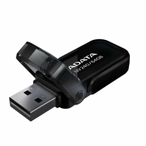 USB-minne Adata AUV240-64G-RBK 64 GB Svart