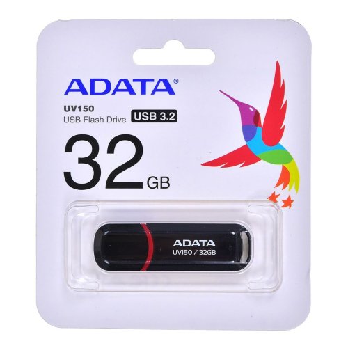 USB-minne Adata UV150 Svart 32 GB