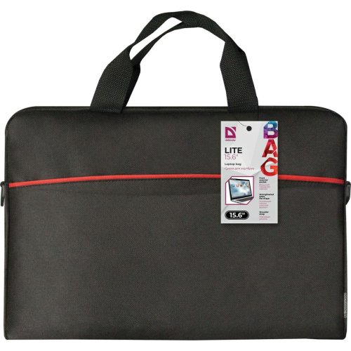 Laptopvska Defender Lite Svart Guld Svartvit 15,6''
