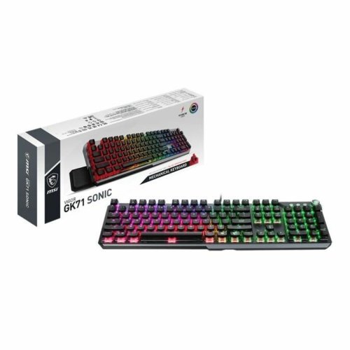 Gaming Tangentbord/ OR: Speltangentbord MSI VIGOR GK71 SONIC RED