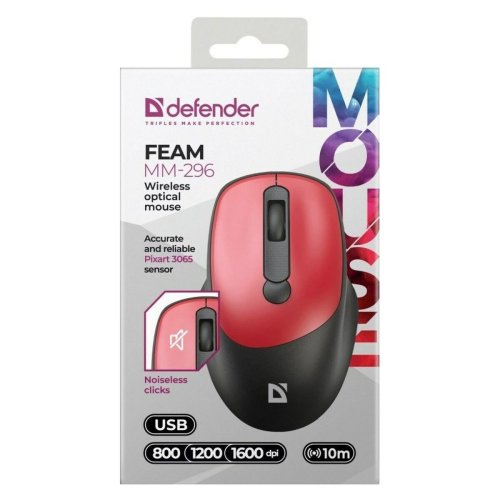 Trdls Mus Defender FEAM MM-296 RF SILENT Rd