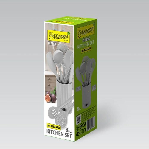 Set med kksknivar och hllare Feel Maestro MR-1542-GREY