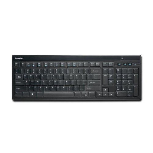 Tangentbord Kensington K72344ES Qwerty Spanska Svart Multicolour
