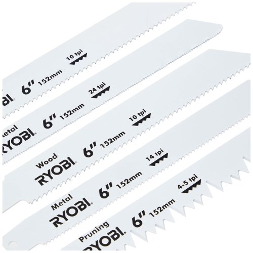 Sgblad Ryobi RAK06RB Sjlvsgande sg Metall 6 Delar