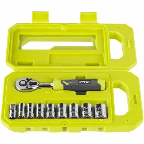 Set med nycklar med dubbla ppningar Ryobi RHRS10PC