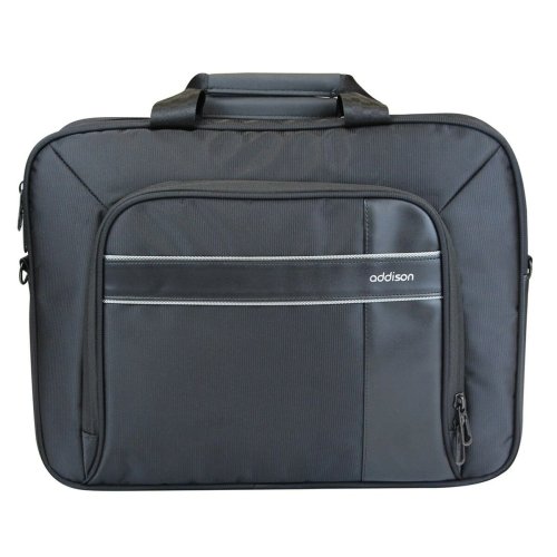 Laptopvska Addison 301014 Svart Svartvit 40 x 32 x 9 cm