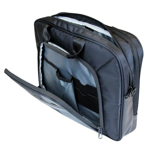 Laptopvska Addison 301014 Svart Svartvit 40 x 32 x 9 cm