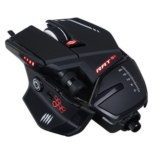 Trdls optisk mus Mad Catz MR04DCINBL000-0 Bl Svart Rd Grn