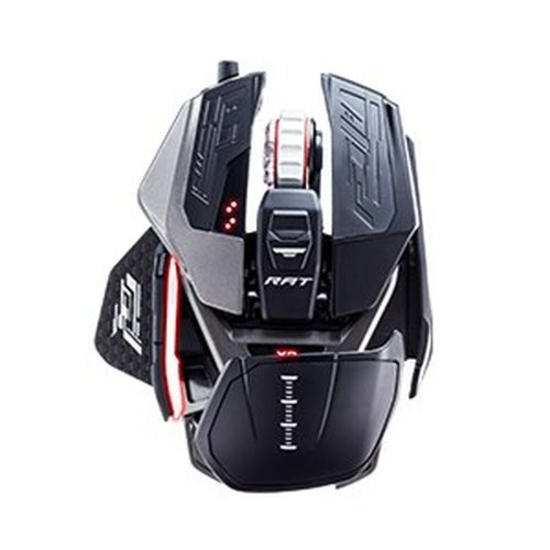Trdls optisk mus Mad Catz MR05DCINBL001-0 Bl Svart Rd Grn