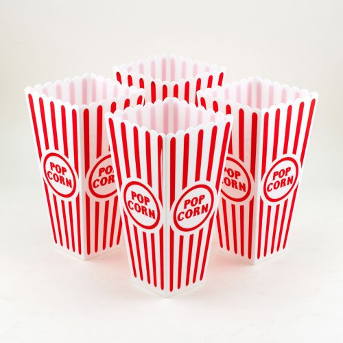 Serveringsskl till popcorn Algon 9,5 x 19,3 cm (24 antal)