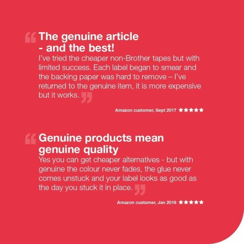 Original Blckpatron Brother TZEM931 Svart/Silvrig