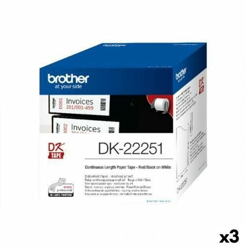 Termiskt papper, kontinuerligt Brother DK-22251