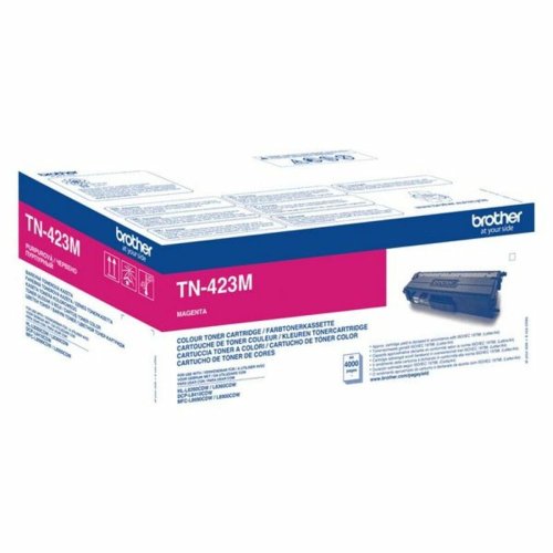 Original Toner Brother TN-423M Magenta Svart Magenta
