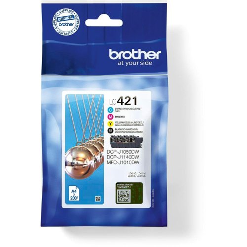 Original Blckpatron Brother MFC-J1010DW / DCP-J1050DW Gul (4 an