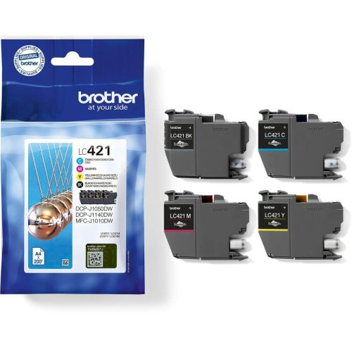 Original Blckpatron Brother MFC-J1010DW / DCP-J1050DW Gul (4 an