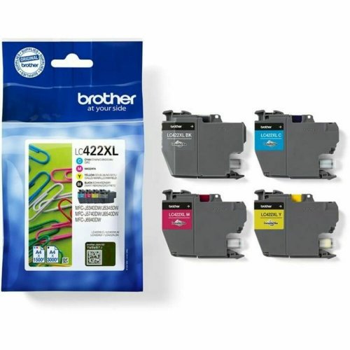 Original Blckpatron Brother LC422XLVAL Multicolour Svart/Cyan/M