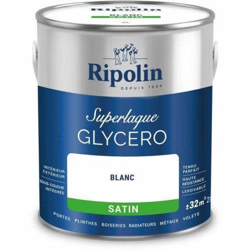 Grundfrg Ripolin 447559 Vit Satinfinish 2 L