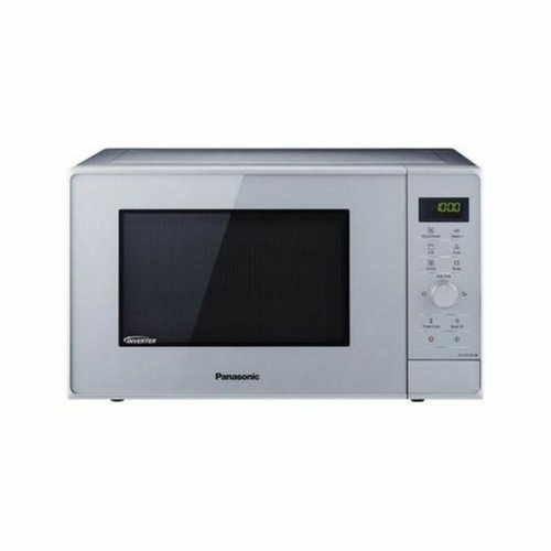 Mikrovgsugn med Grill Panasonic NN-GD36HMSUG 1000 W 23 L Silvri