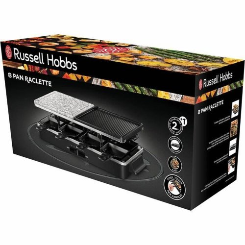 Stekbord Russell Hobbs Raclette Svart