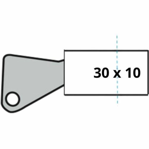 Skerhetscylinder Yale 30 x 10 mm Mssing Garageport