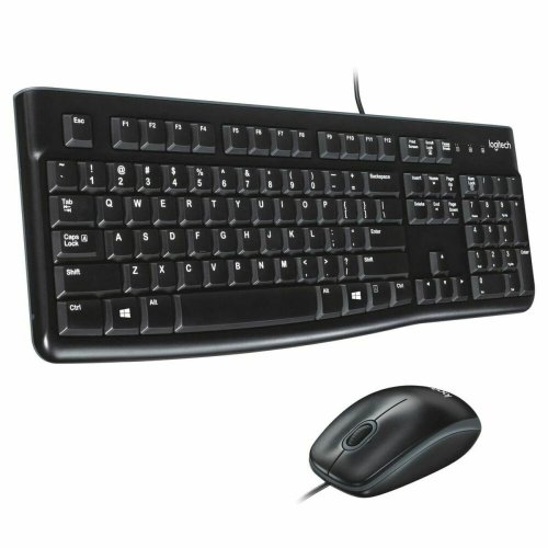 Tangentbord och Mus Logitech 920-002547 Svart portugisiska QWERT