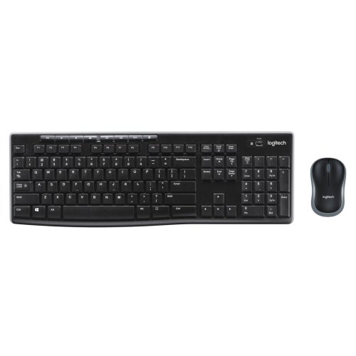 Trdlst Tangentbord och Mus Logitech MK270 Franska Svart AZERTY