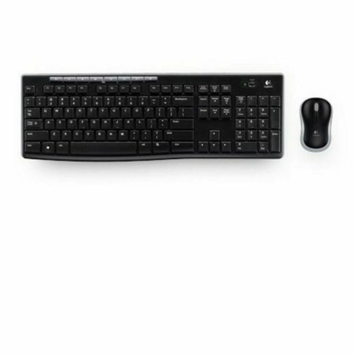 Trdlst Tangentbord och Mus Logitech 920-004513 Svart Qwerty Sp