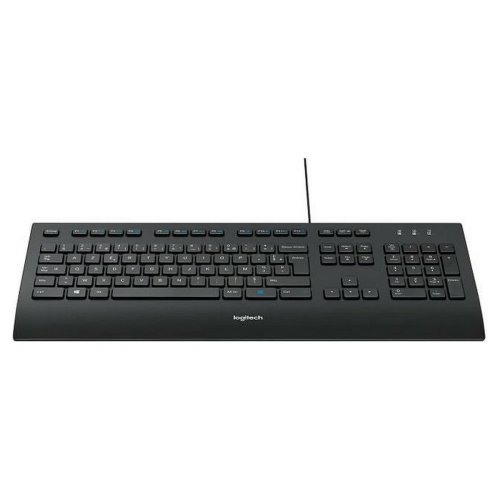 Tangentbord Logitech K280E Svart Franska AZERTY