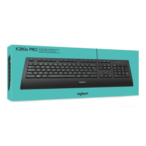 Tangentbord Logitech 920-005217 Svart QWERTY Qwerty US