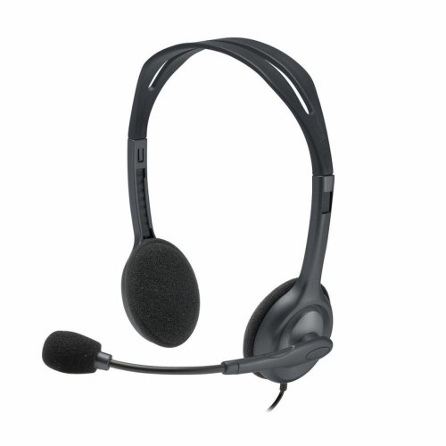 Diademhrlurar Logitech 981-000593 Svart Gr