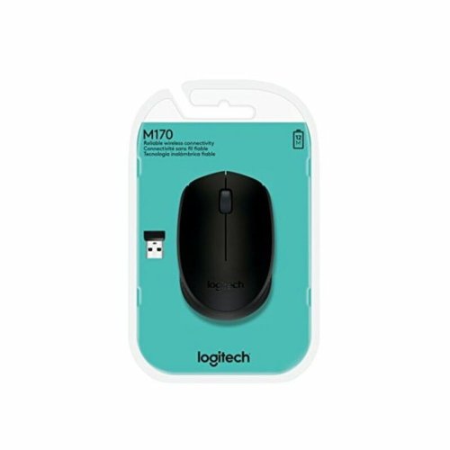 Tr�dl�s Mus Logitech 910-004424 1000 dpi Bl� Svart