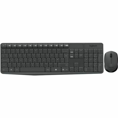 Tangentbord och Mus Logitech Franska AZERTY