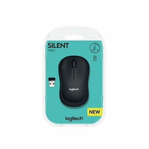 Trdls optisk mus Logitech 910-004885 Svart