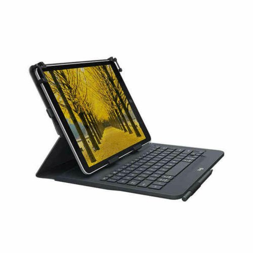 Bluetooth-tangentbord med tabletthllare Logitech 920-008336 Sva