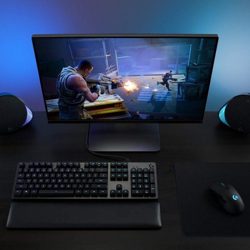 Bluetooth-tangentbord med tabletthllare Logitech G513 CARBON LI