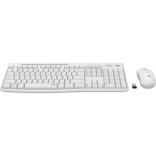 Trdlst Tangentbord och Mus Logitech MK295 Vit Franska AZERTY