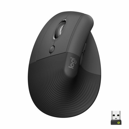 Optisk Mus Ergonomisk Logitech 910-006474 Gr� 4000 dpi