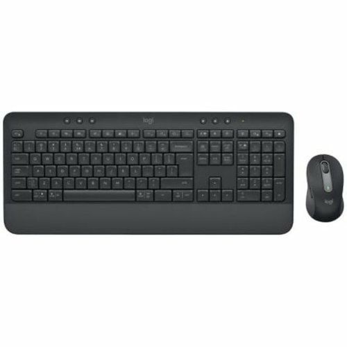 Trdlst Tangentbord och Mus Logitech Signature MK650 Svart Qwer