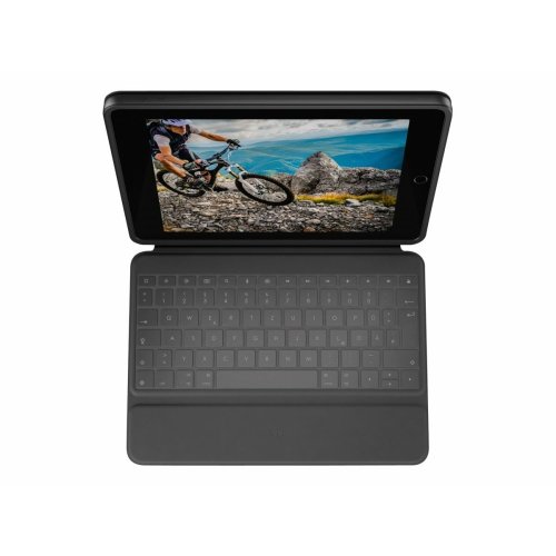 Bluetooth-tangentbord med tabletthllare Logitech 920-011200 Gra