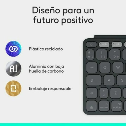 Bluetooth Tangentbord Logitech 920-013010 Grafit