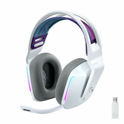 Trdlsa Hrlurar Logitech G733 Vit