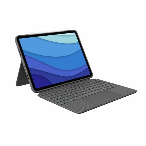 Fodral fr iPad + Tangentbord Logitech 920-010145 Gr Qwerty Spa