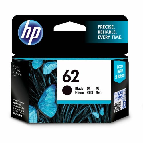 Original Blckpatron HP 62 Svart