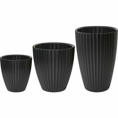 Kruka Garden ID Fancy Svart Polyetylen 40 x 58 cm