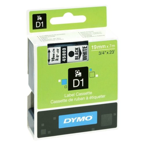 Laminerat Band till Etikettskrivare Dymo D1 45803 LabelManager?