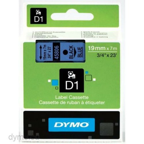 Laminerat Band till Etikettskrivare Dymo D1 45806 LabelManager?