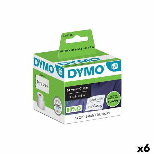 Etiketter till Skrivare Dymo 99014 54 x 101 mm LabelWriter? Vit
