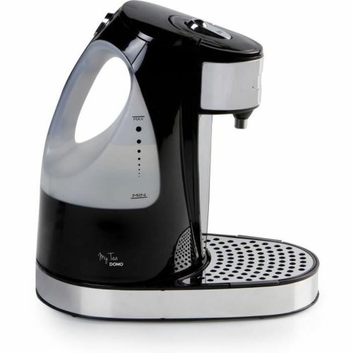 Tekanna DOMO DO482WK 1,5 L Vit Svart Rostfritt stl (1 Delar)